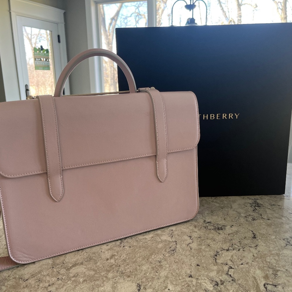 Strathberry Dusty Pink Bag